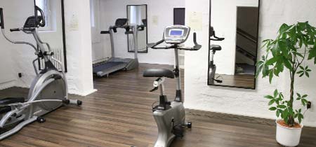 Fitness-Area at Waldhotel Berghof
